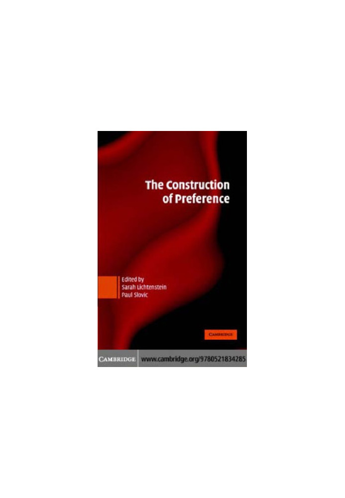 The construction of preference