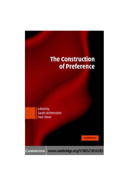The construction of preference
