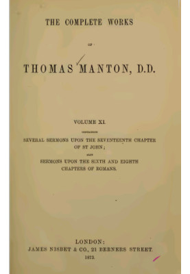 The complete works of Thomas Manton, Volume 11