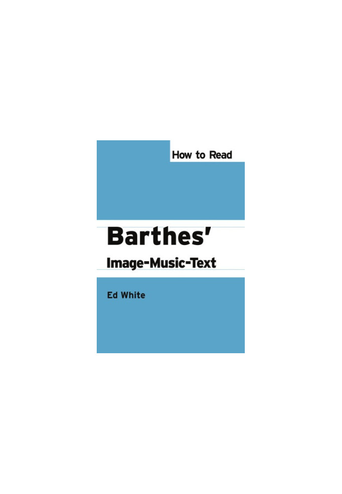 How to read Barthes' Image-Music-Text