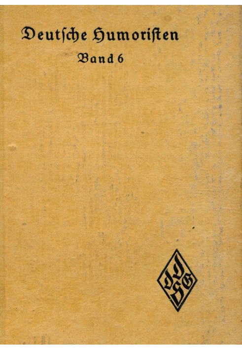 Німецькі гумористи, том 6 (з 8) Гумористичні оповідання