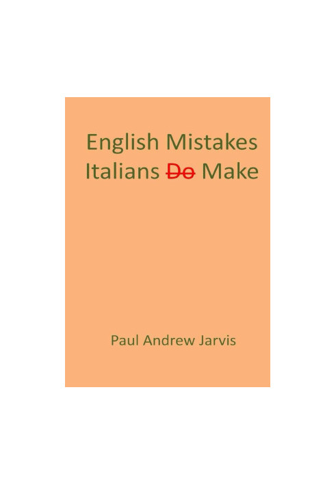 English Mistakes Italians Make