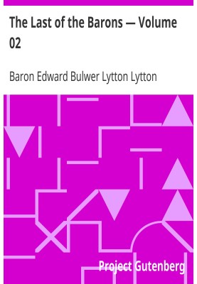 The Last of the Barons — Volume 02
