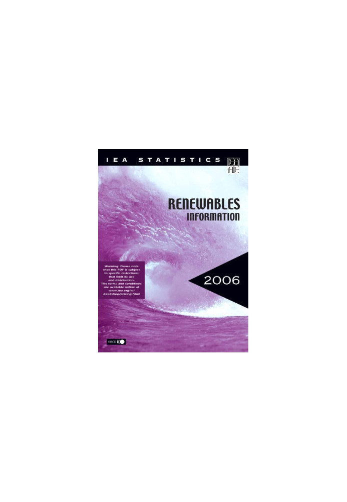 Renewables Information : 2006 Edition.