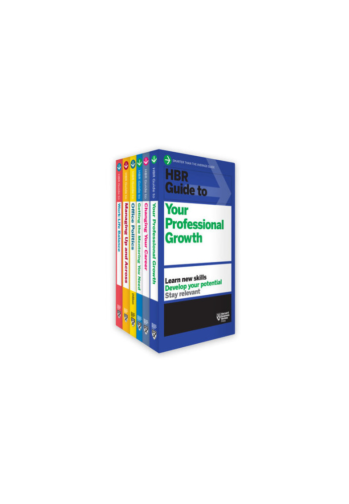 HBR Guides to Managing Your Career Collection (6 Books)