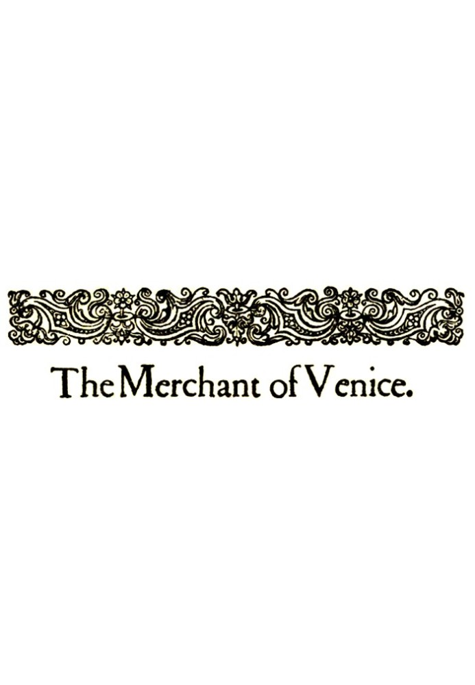 The Merchant of Venice