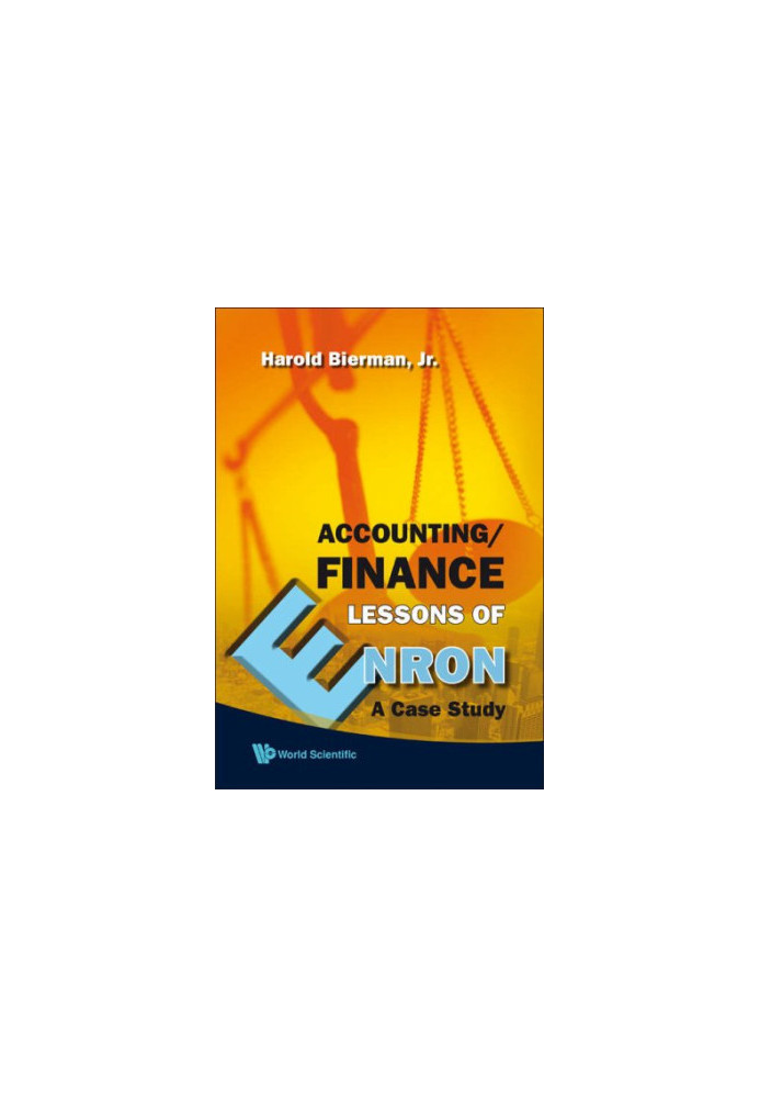 Accounting Finance Lessons Of Enron: A Case Study