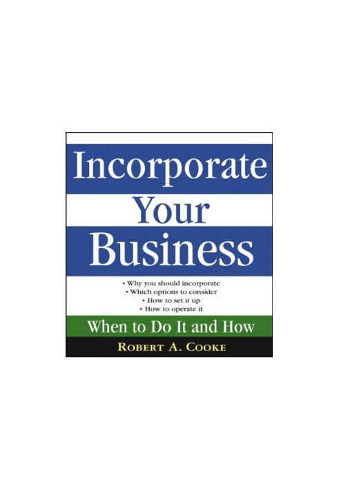 Incorporate your business: when to do it and how