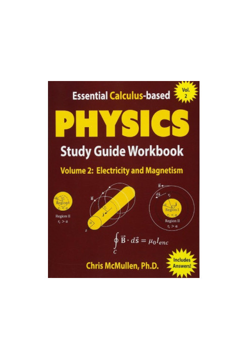Essential Calculus-based Physics Study Guide Workbook: Electricity and Magnetism