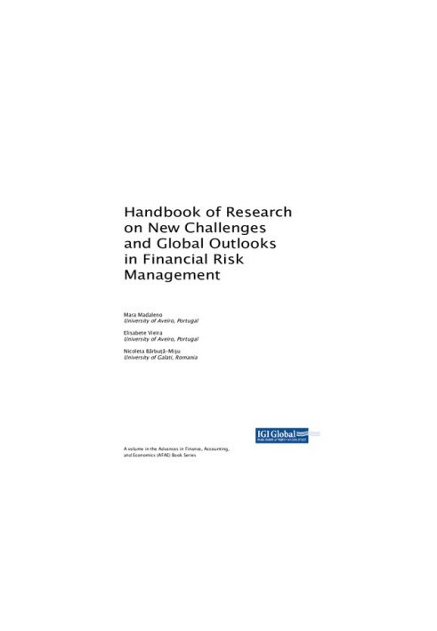New Challenges and Global Outlooks in Financial Risk Management