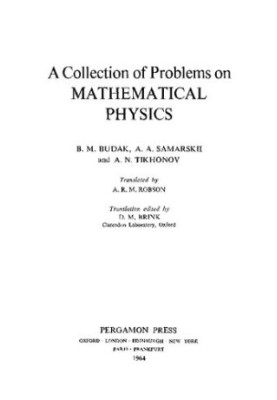 A Collection of Problems on Mathematical Physics