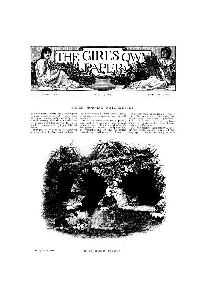 The Girl's Own Paper, Vol. XX, No. 1017, June 24, 1899