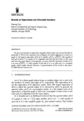 Linear Algebra and its Applications. Volume 270