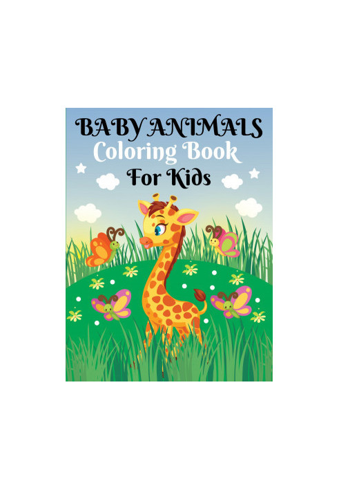 Baby Animals Coloring Book for Kids