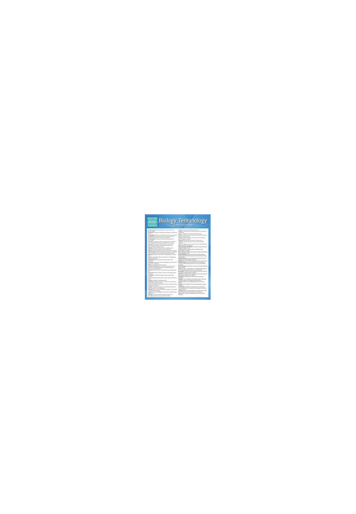 Biology Terminology (Speedy Study Guide)