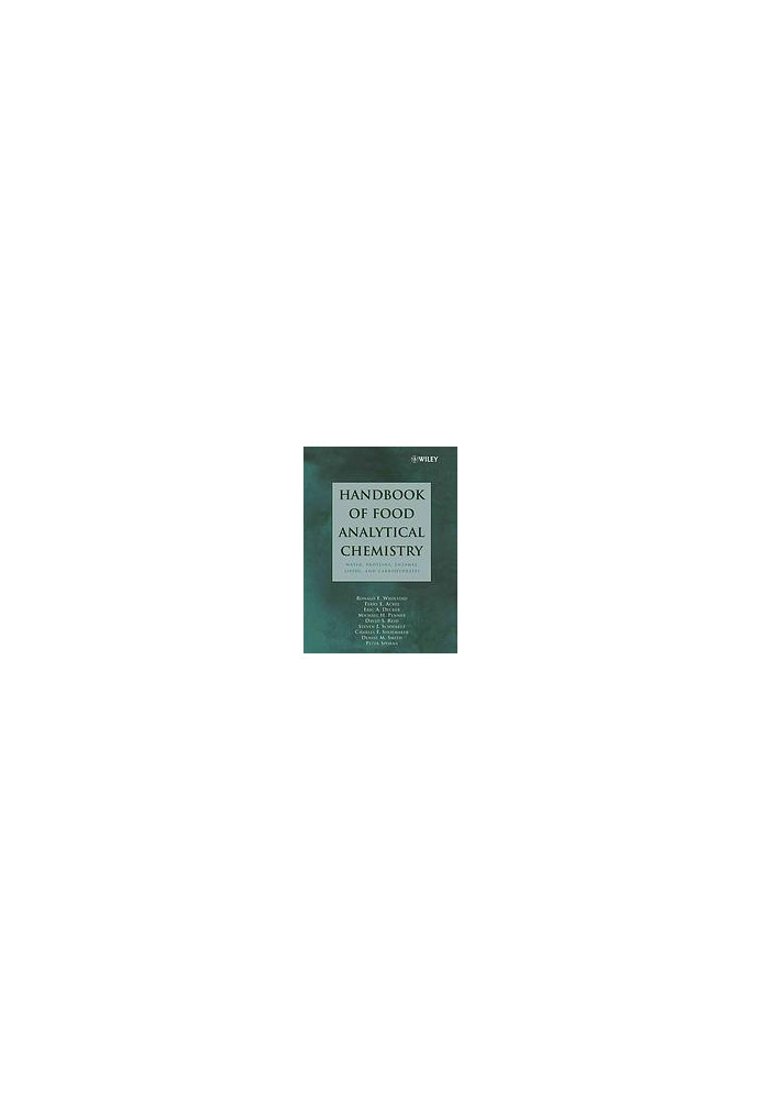 Handbook of food analytical chemistry