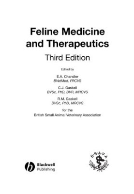 Feline Medicine and Therapeutics, 3rd Edition