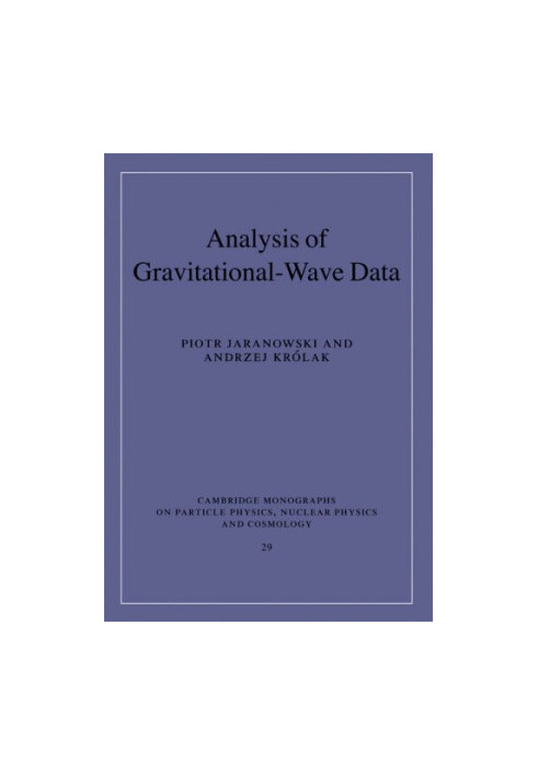 Analysis of gravitational-wave data