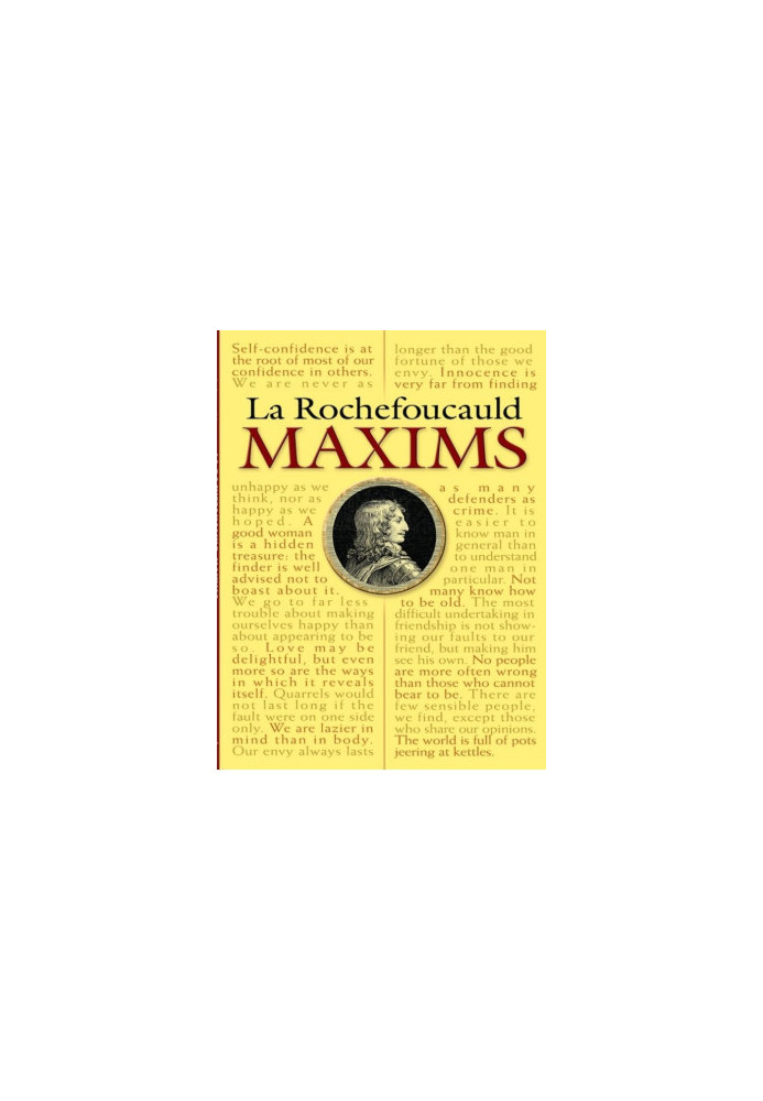 La Rochefoucauld Maxims