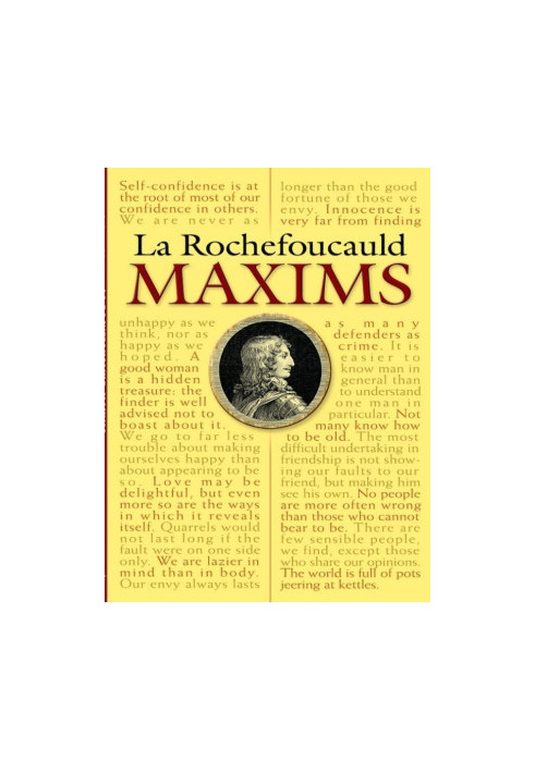 La Rochefoucauld Maxims