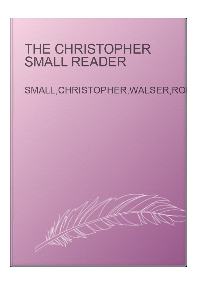 The Christopher Small reader