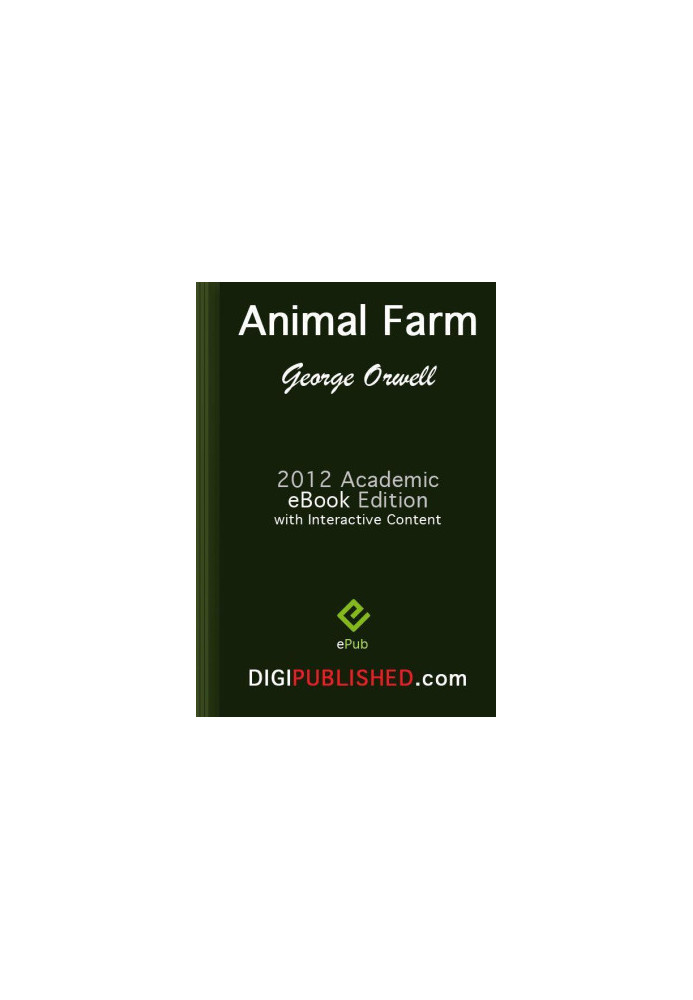 Animal Farm (2012 Academic Edn. / Interactive TOC / Incl. Study Guide)