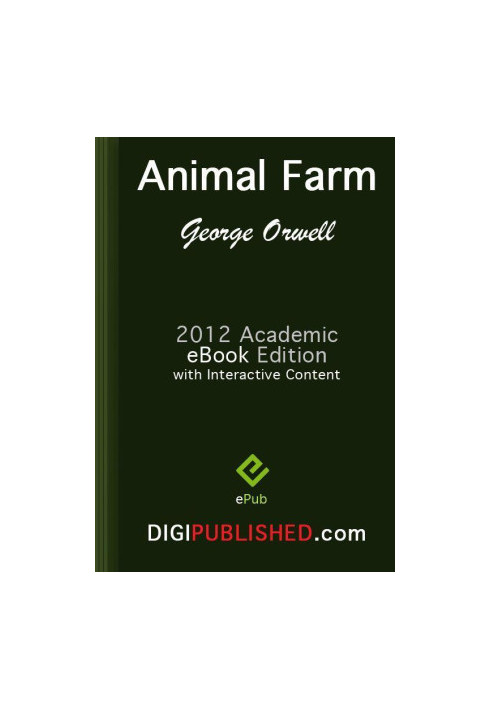 Animal Farm (2012 Academic Edn. / Interactive TOC / Incl. Study Guide)