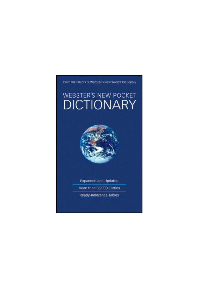 Webster’s New Pocket Dictionary
