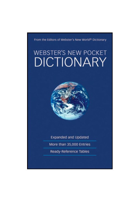 Webster’s New Pocket Dictionary