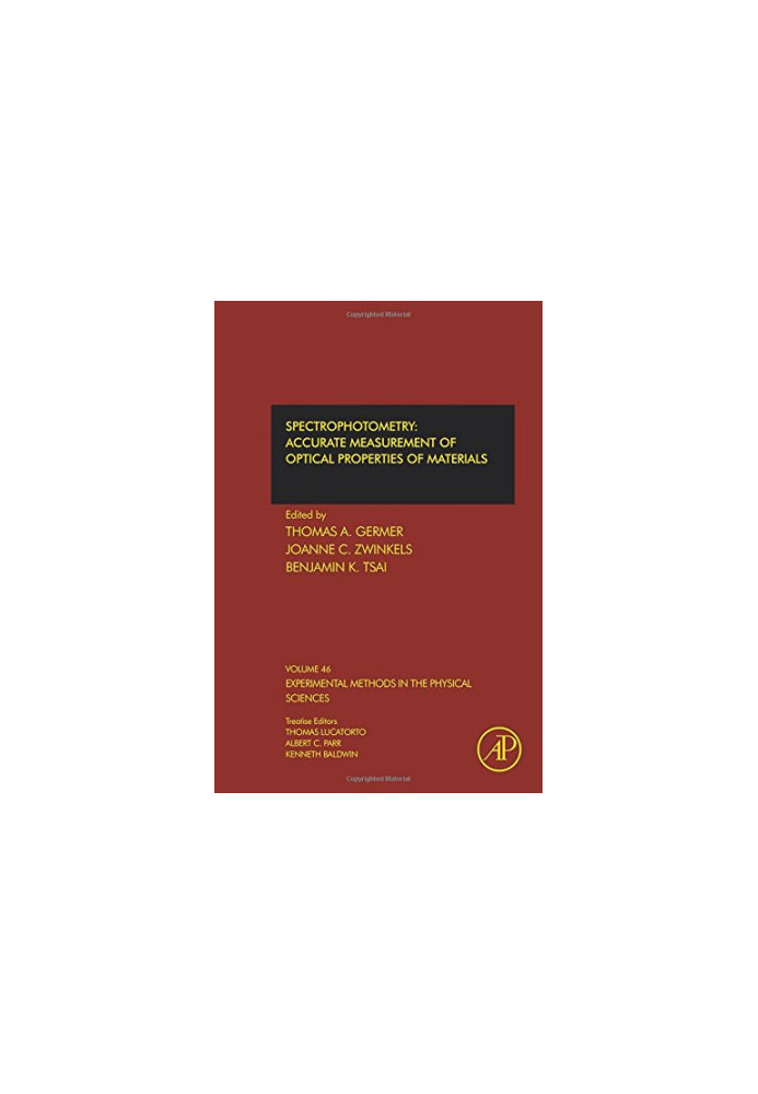 Spectrophotometry : accurate measurement of optical properties of materials