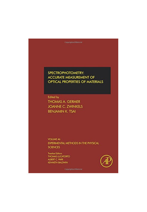 Spectrophotometry : accurate measurement of optical properties of materials