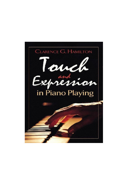 Touch and expression in piano playing