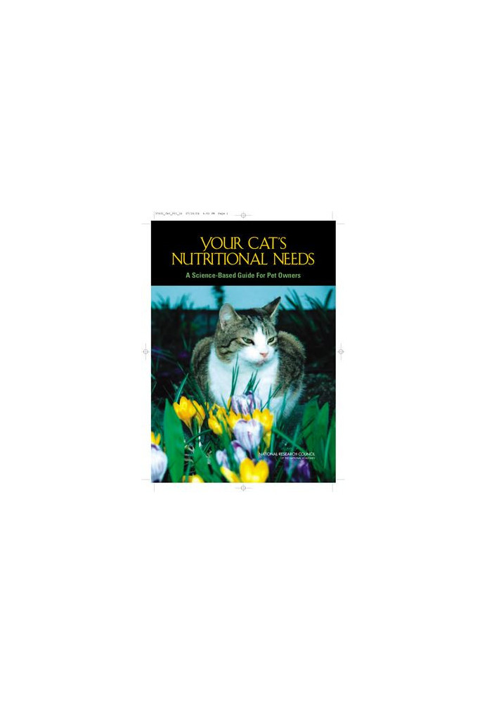 Your Cat's Nutritional Needs: A Science-Based Guide for Pet Owners (Booklet)