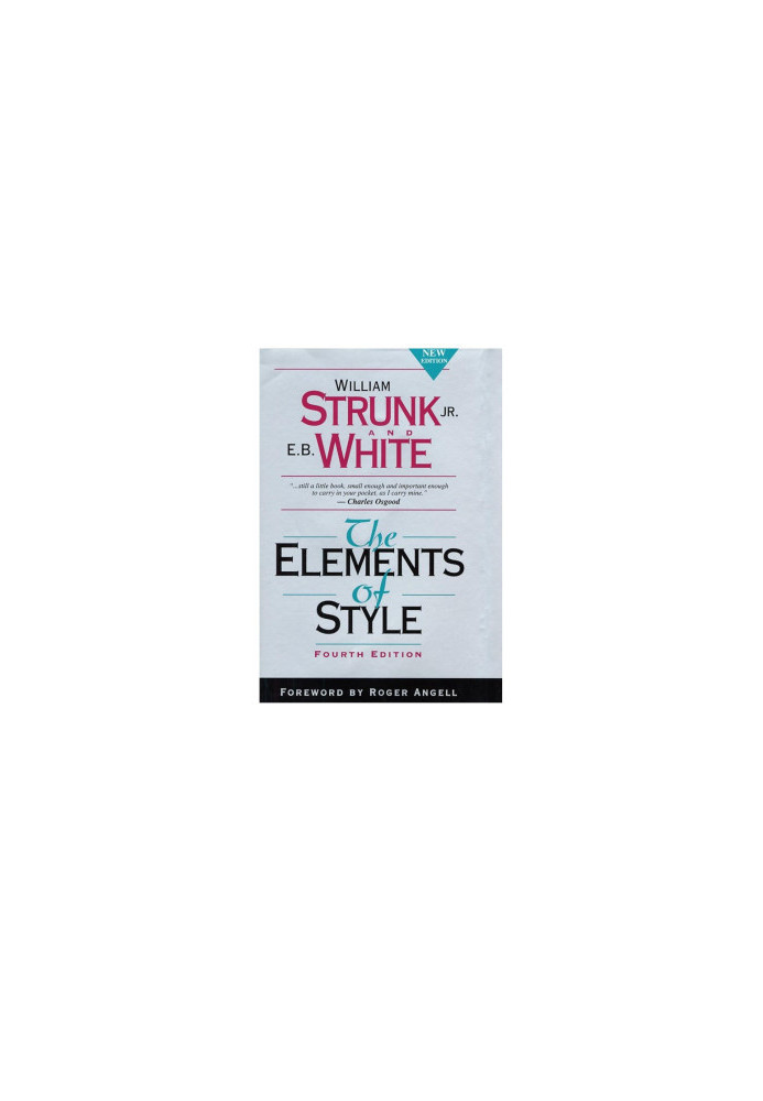 The Element of Style