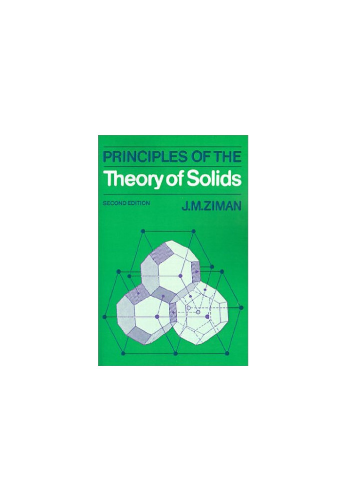 Principles of the theory of solids