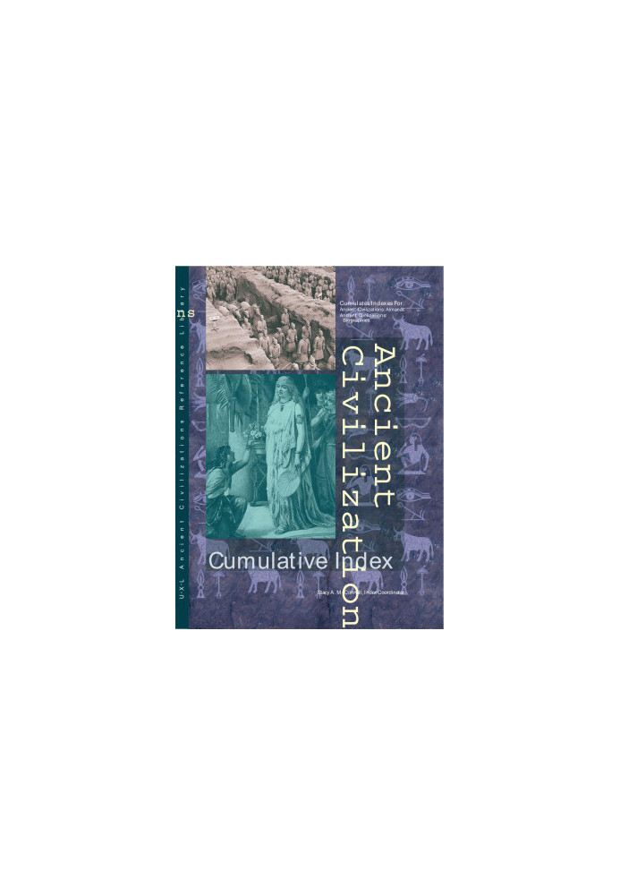 Ancient Civilizations: Almanac Ed.1 (Vol.1-Egypt / India)(Vol.2-China / Rome)