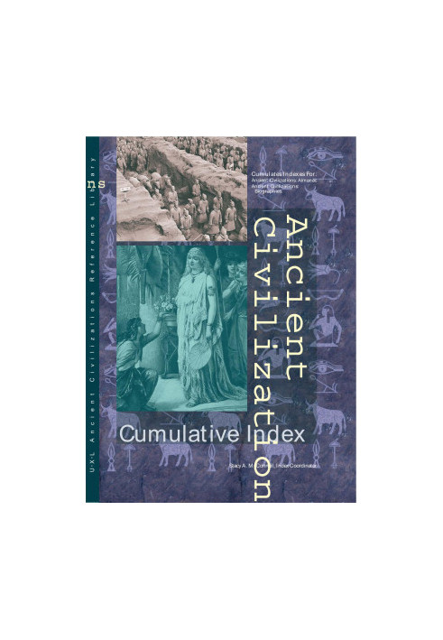 Ancient Civilizations: Almanac Ed.1 (Vol.1-Egypt / India)(Vol.2-China / Rome)