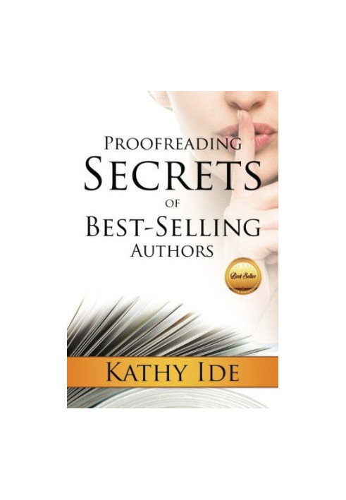 Proofreading secrets of best-selling authors