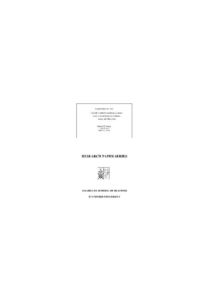 Cultural oneceptions of Agency