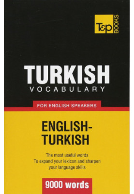 Turkish vocabulary for English speakers - 9000 words