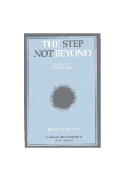 The step not beyond