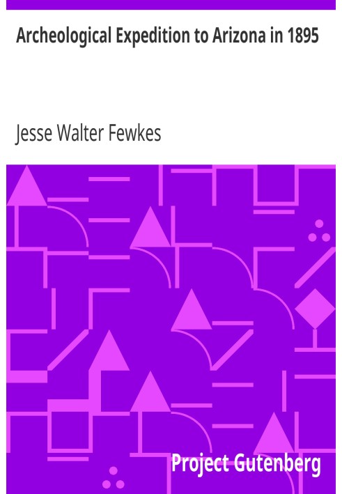 Археологическая экспедиция в Аризону в 1895 году. Семнадцатый ежегодный отчет Бюро американской этнологии секретарю Смитсоновско