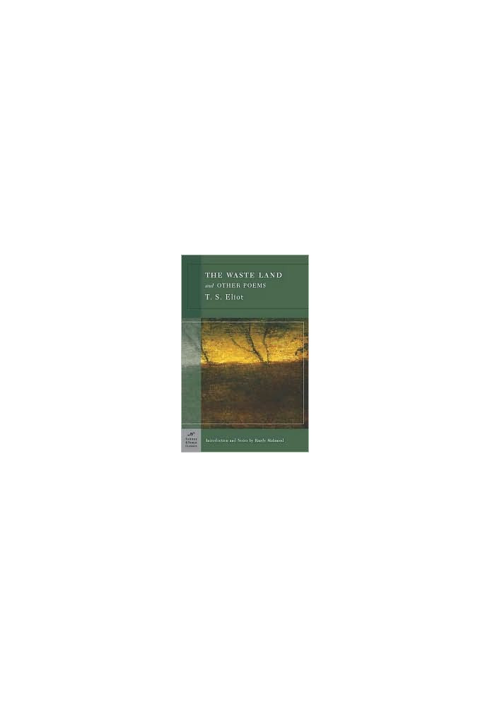 Waste Land and Other Poems