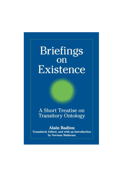 Briefings on Existence: A Short Treatise on Transitory Ontology