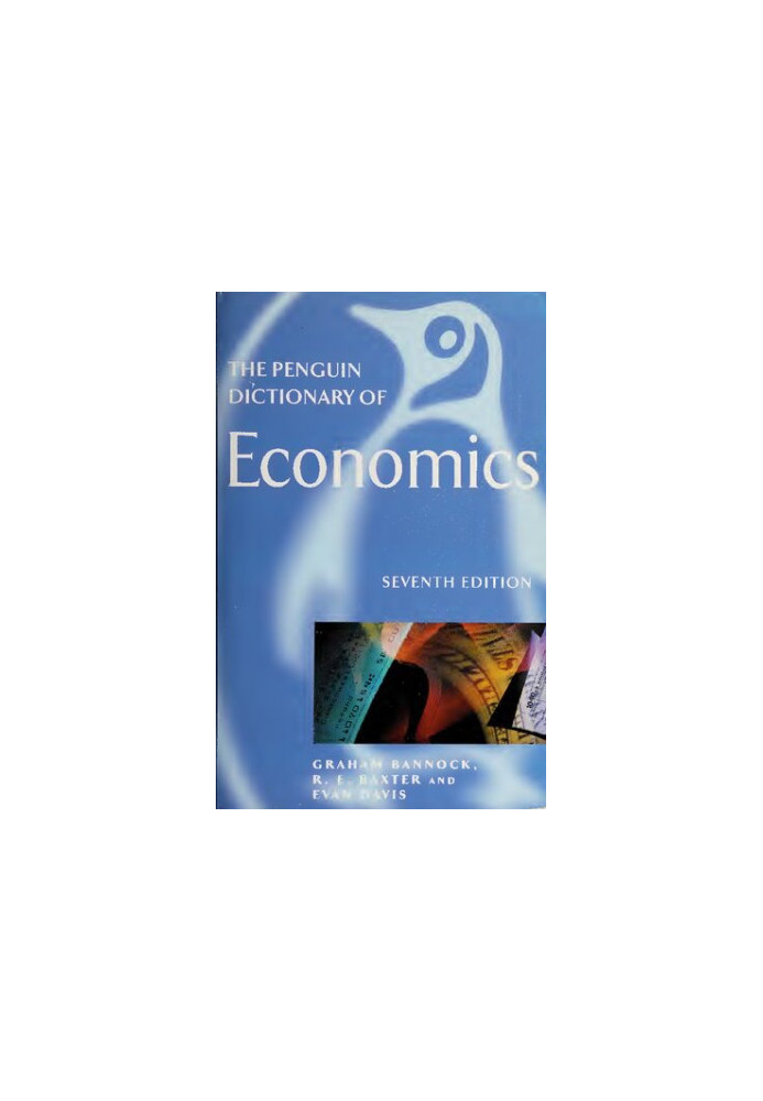 The Penguin Dictionary of Economics (7th Edition)