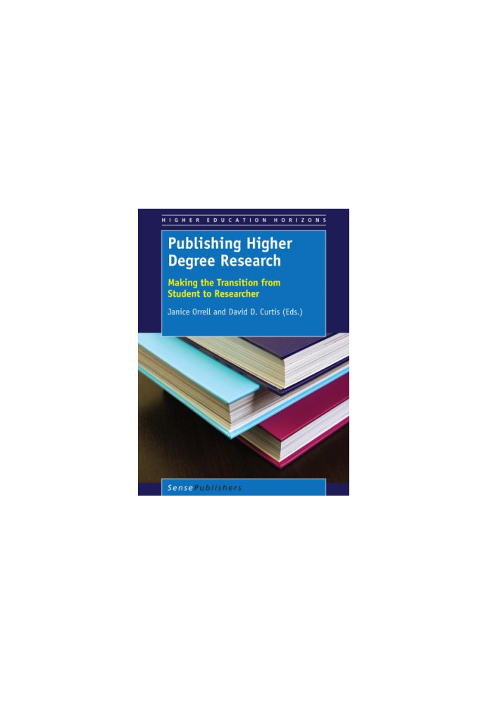 Publishing higher degree research: making the transition from student to researcher