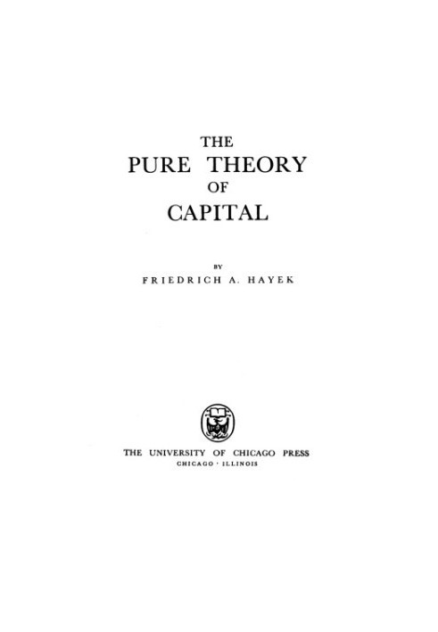 The Pure Theory of Capital