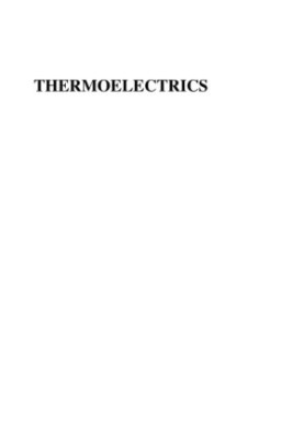 Thermoelectrics: design and materials