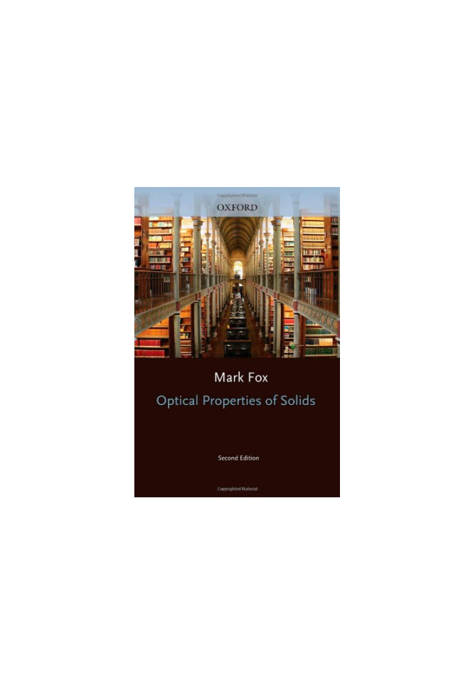 Optical Properties of Solids