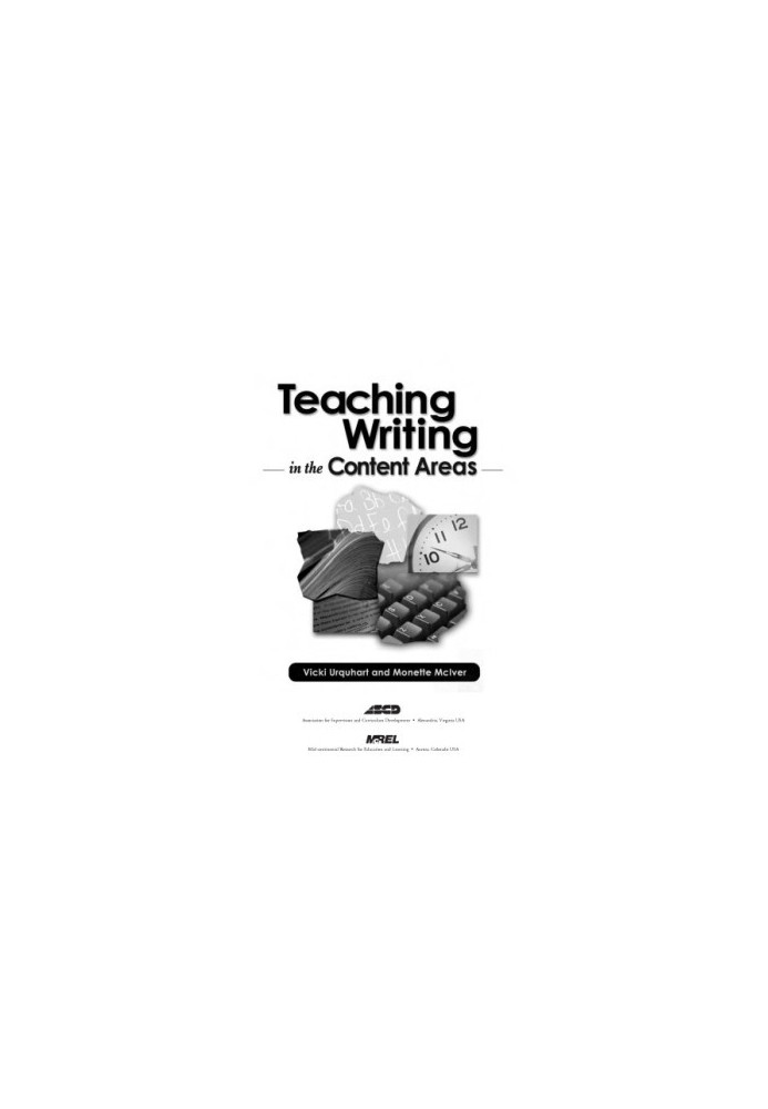 Teaching Writing in the Content Areas